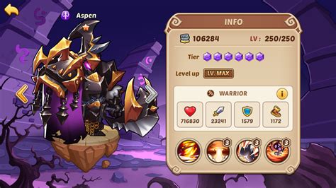 idle heroes aspen